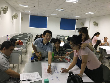 汽车维修专业教师参加“ 教师能力提升”培训